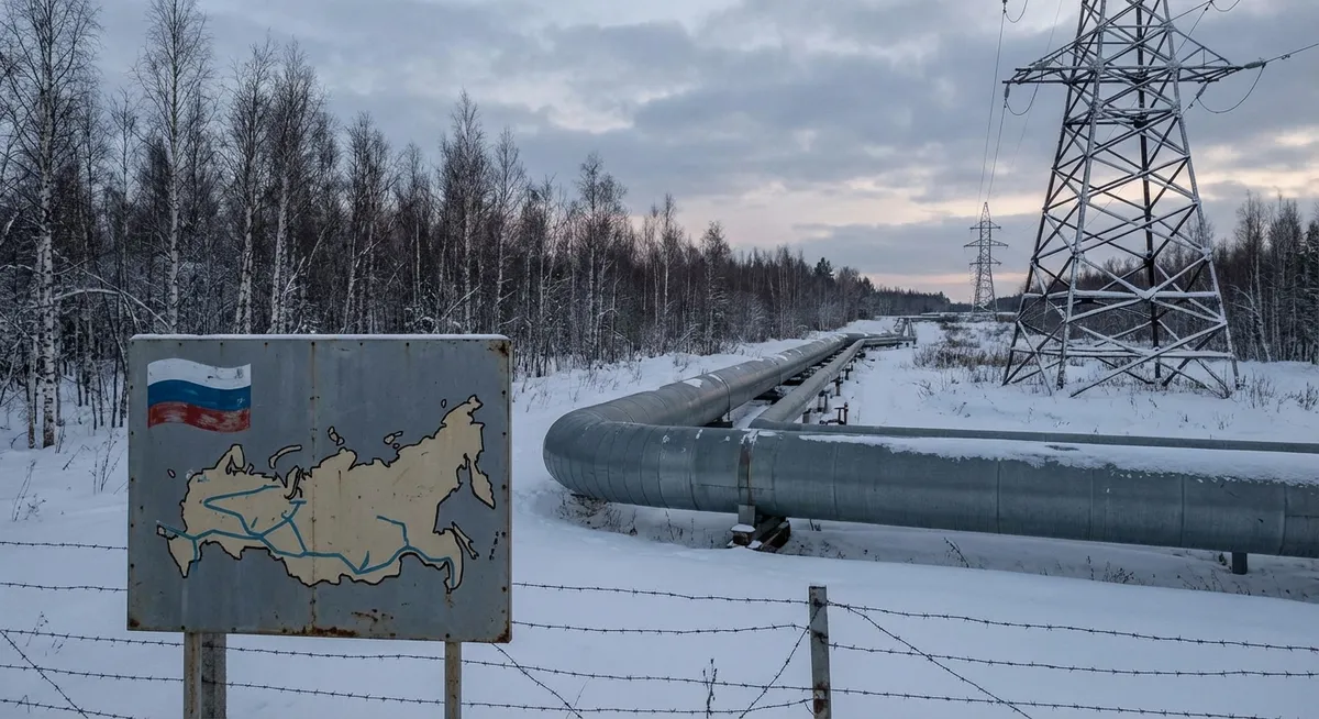 Slika je umetno generirana iz tem: plinifikacija, evropska unija, rusija, gospodarstvo, nafta, energetika, geopolitika, mednarodni odnosi