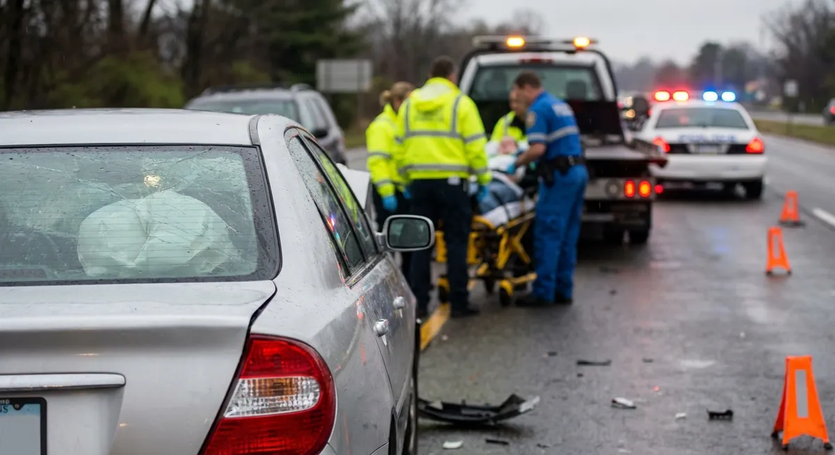 Huda nesreča na avtocesti pri Paskovu: Več poškodovanih in lesene klade na cestišču