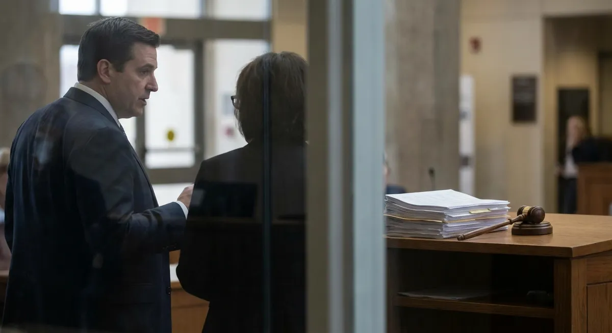 Slika je umetno generirana iz tem: pravosodje, človekove pravice, korupcija, politika