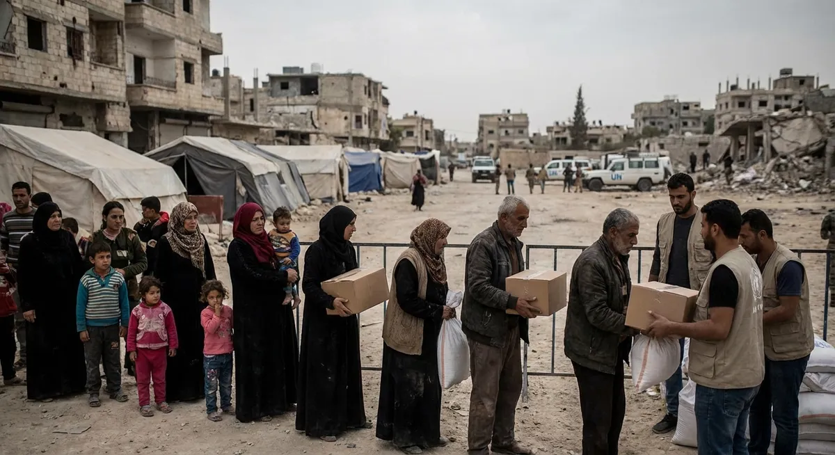 Angelina Jolie obiskala mejni prehod Rafa za podporo palestinskemu ljudstvu