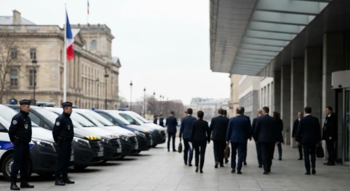 Slika je umetno generirana iz tem: politika, mednarodni odnosi, obramba