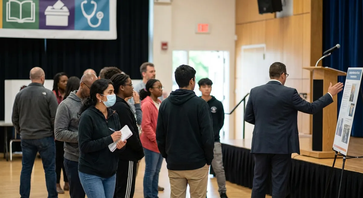 Slika je umetno generirana iz tem: mediji, vojska, izobraževanje, tehnologija, umetna inteligenca, šole, politika, kultura, zdravje