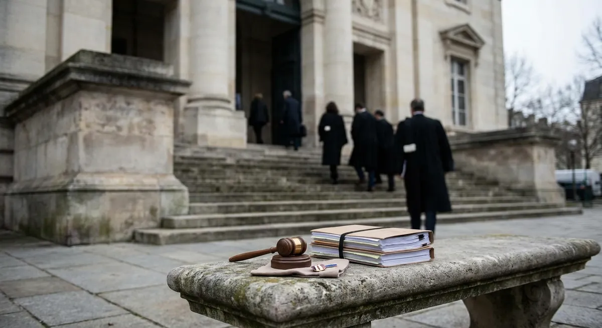 Slika je umetno generirana iz tem: sodstvo, politika, kultura