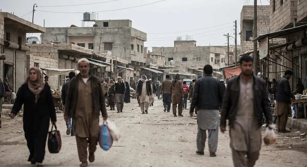 Slika je umetno generirana iz tem: bližnji vzhod, palestina, gaza, mednarodni odnosi