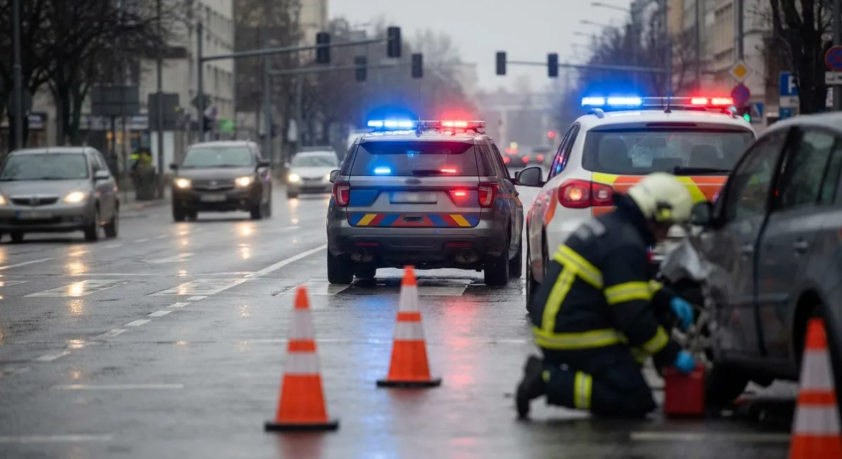 Slika je umetno generirana iz tem: poškodbe pešcev, poškodbe, prometne nesreče, prometna varnost