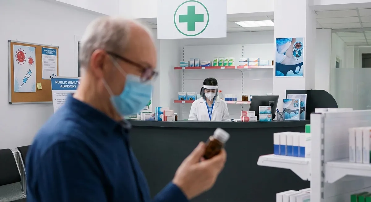 Slika je umetno generirana iz tem: politika, cepljenje, protesti, finance, farmacija, okužbe, zdravje, gripa, starejša populacija, ošpice, javno zdravstvo, jesen, covid-19