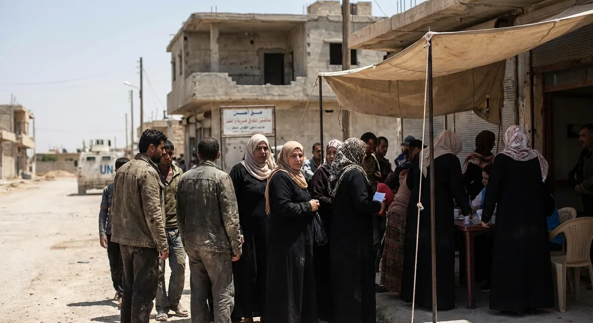 Slika je umetno generirana iz tem: premirje, politika, izrael, konflikti, palestina, talci, bojkoti, kultura, mednarodni odnosi