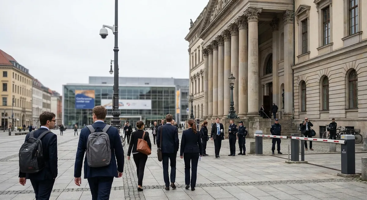 Slika je umetno generirana iz tem: politika, nasilje v šolah, izobraževanje, varnost