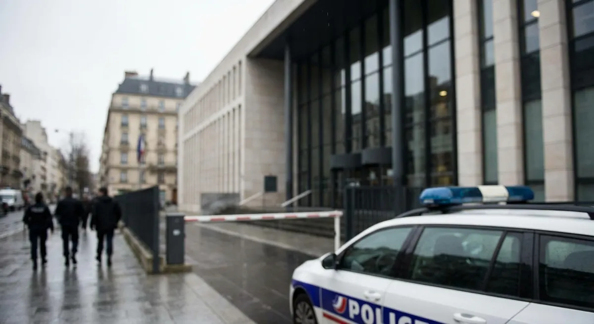 Slika je umetno generirana iz tem: kriminal, pravosodje, sodstvo, varnost, nasilje