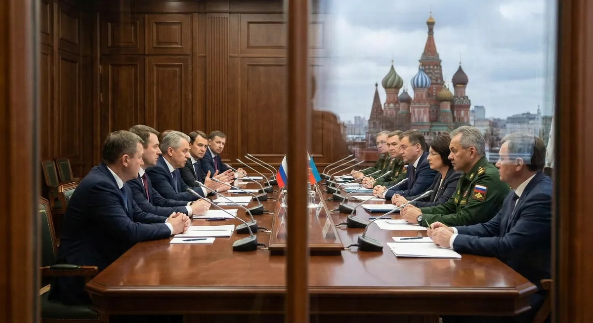 Slika je umetno generirana iz tem: pogajanja, mednarodni odnosi, obramba, raketni napadi