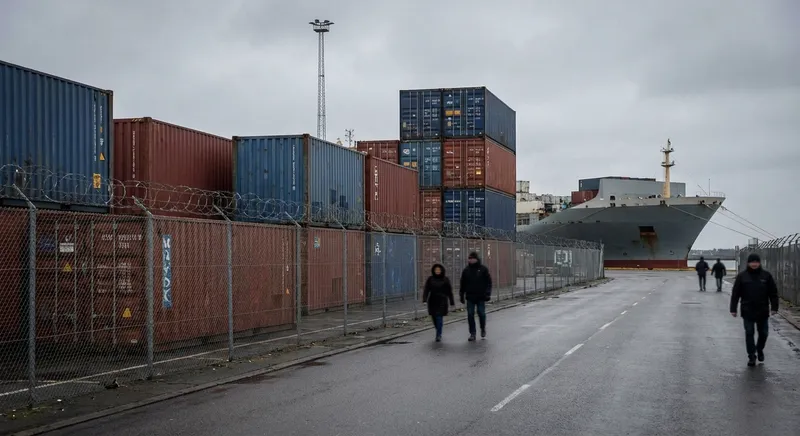 Slika je umetno generirana iz tem: mednarodni odnosi, sankcije, ameriško-ruski odnosi, evropska varnost, rusko-ukrajinski konflikt