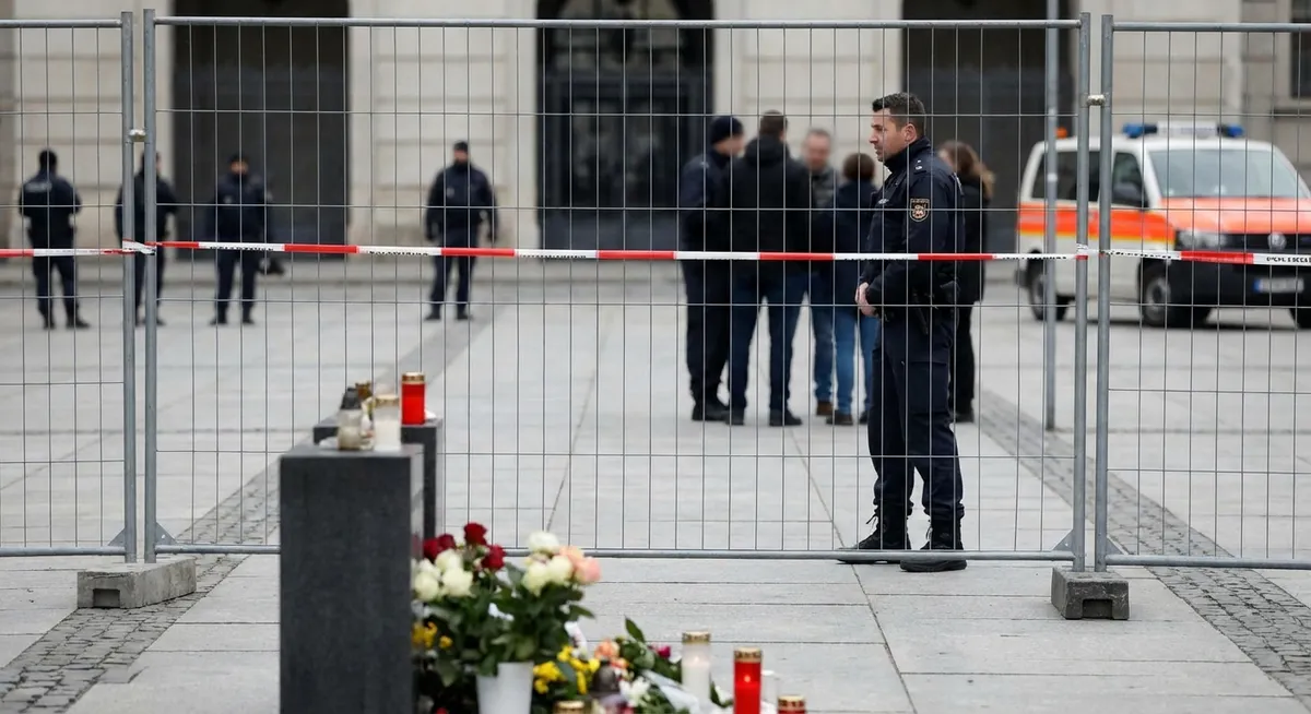 Slika je umetno generirana iz tem: napad brezpilotnih letal, poškodbe, varnost