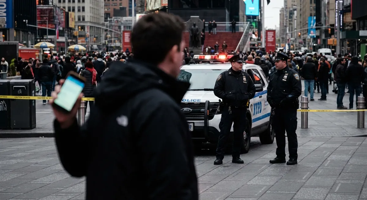 Slika je umetno generirana iz tem: nasilje, tolpe, kriminal, socialni mediji