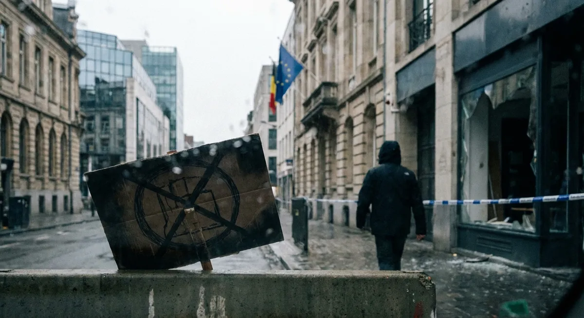 Slika je umetno generirana iz tem: sovražni govor, politika, zakonodaja, ksenofobija, antisemitizem