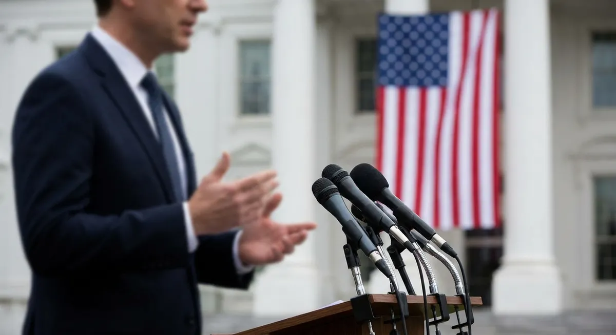 Slika je umetno generirana iz tem: obtožbe, pravo, politika, združene države amerike