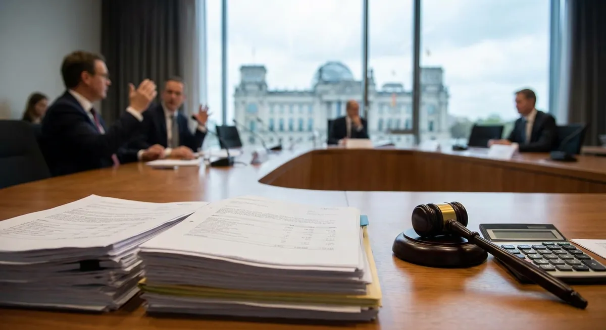 Slika je umetno generirana iz tem: državni proračun, fiskalna politika, stanovanja, davki