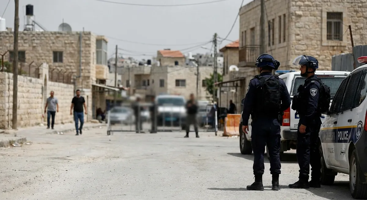 Slika je umetno generirana iz tem: spopadi, policija, nogomet, palestina, izrael, mednarodna solidarnost, mednarodni odnosi, hamas, protesti, hezbollah