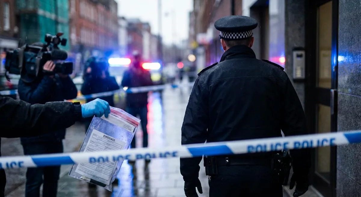 Slika je umetno generirana iz tem: preiskave, orožje, obžalovanje, umori, nasilje