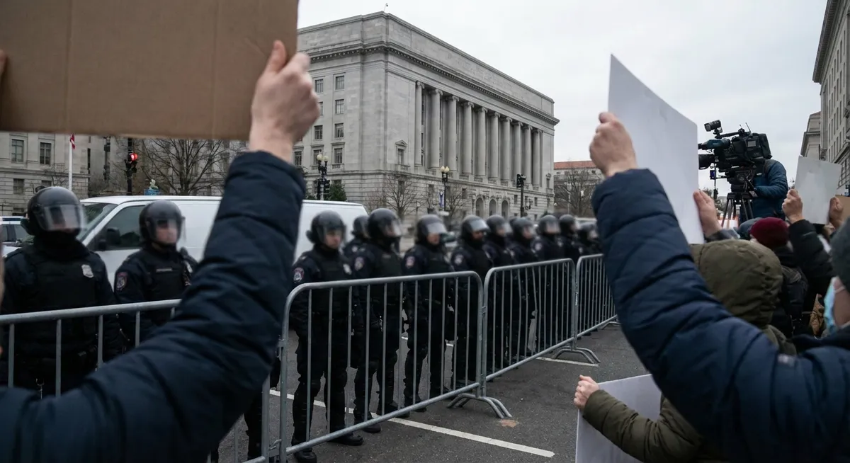 Slika je umetno generirana iz tem: dunaj, policija, politika