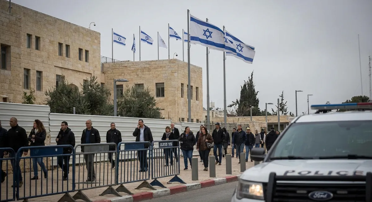 Slika je umetno generirana iz tem: terorizem, politika, mednarodni odnosi, obveščevalna dejavnost