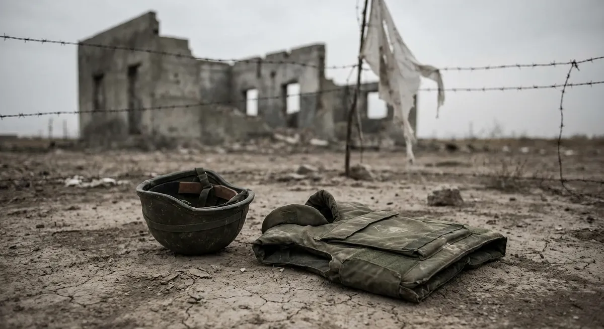 Slika je umetno generirana iz tem: konflikti, mednarodni odnosi, premirje, oboroženi spopadi