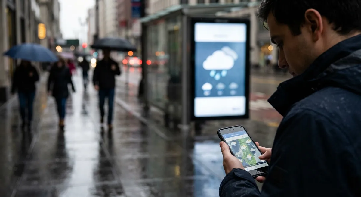 Slika je umetno generirana iz tem: padavine, sneg, napovedi, vreme, burja