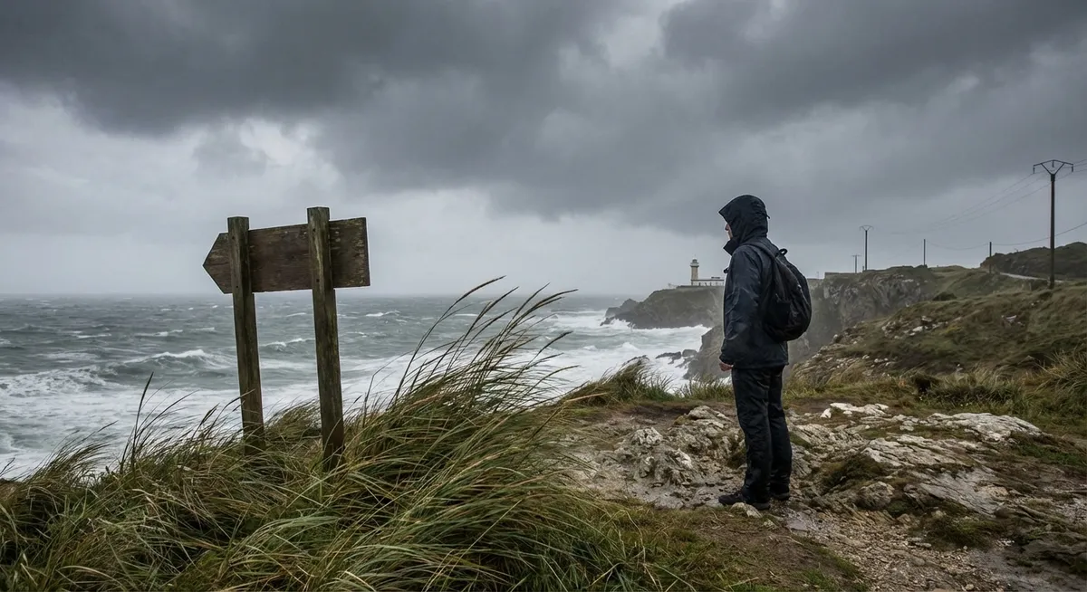 Slika je umetno generirana iz tem: nevarnosti, padavine, razlivanje rek, poplave, veter, vreme, nalivi, opozorila, močan veter, napovedi, hladna fronta
