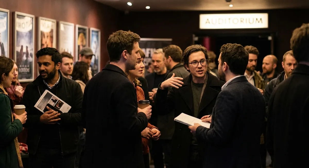 Slika je umetno generirana iz tem: koncertni filmi, gangsterski filmi, grozljivke, zabava, kritike, filmska industrija, izbor najboljših filmov, box office, kino, filmi, trilerji, pretočne storitve, blagajniški uspeh, horror, uspeh, zaslužki, glasba