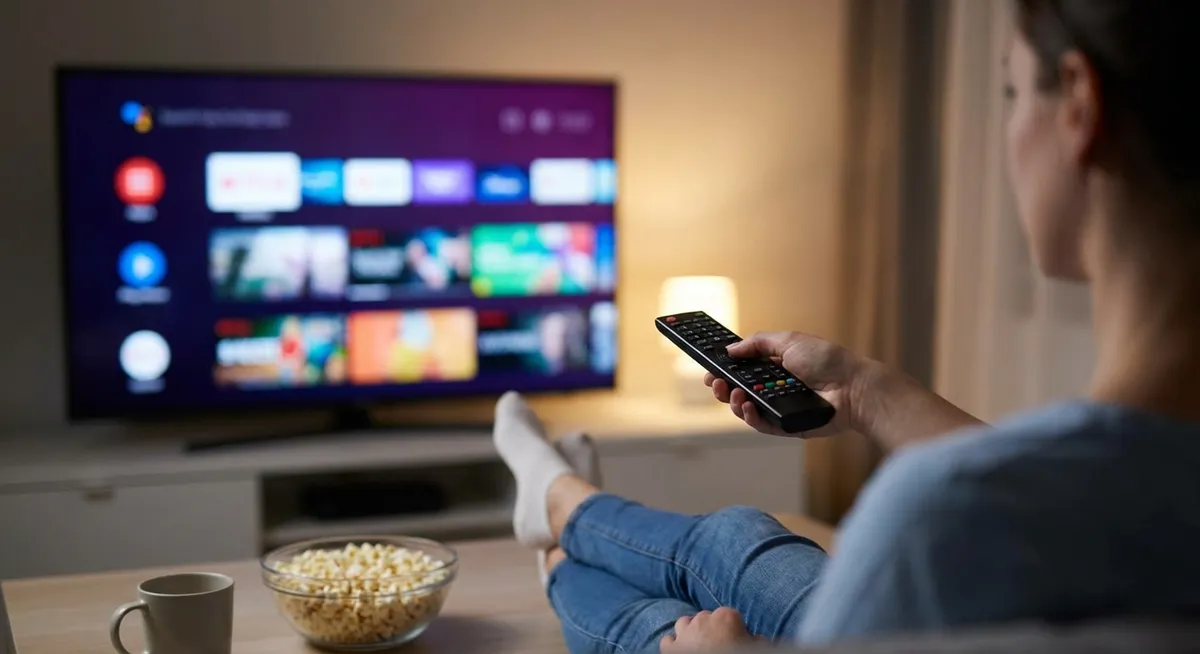 Slika je umetno generirana iz tem: posel, isekai, televizijske serije, videoigre, politika, televizija, anime, filmi, pretočne storitve, netflix, skrivnostne serije, tv serije, zabava, akcijski trilerji