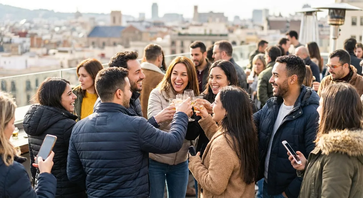 Slika je umetno generirana iz tem: zaročni, razmerja, zabava
