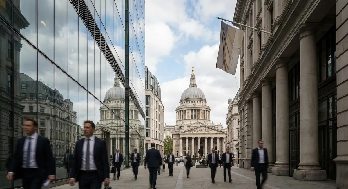 Slika je umetno generirana iz tem: politika, javni sektor, gospodarstvo