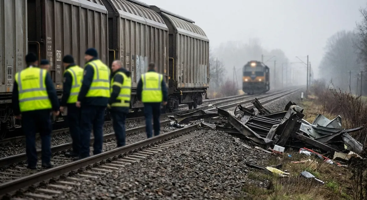 Slika je umetno generirana iz tem: železniški promet, javni prevoz, železnice, smrti, turizem, železniške nesreče, preiskave, vzdrževanje, nesreče, sožalje, transport, promet, žičnice
