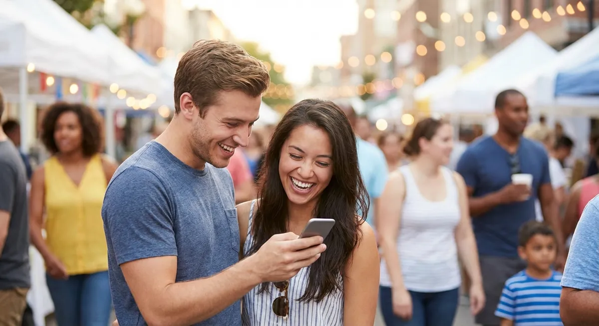 Slika je umetno generirana iz tem: zabava, ljubezen, razmerja