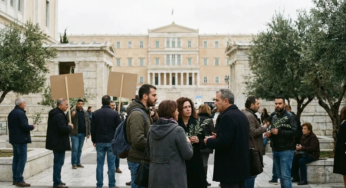 Slika je umetno generirana iz tem: konflikti, človekove pravice, mednarodni odnosi, politika