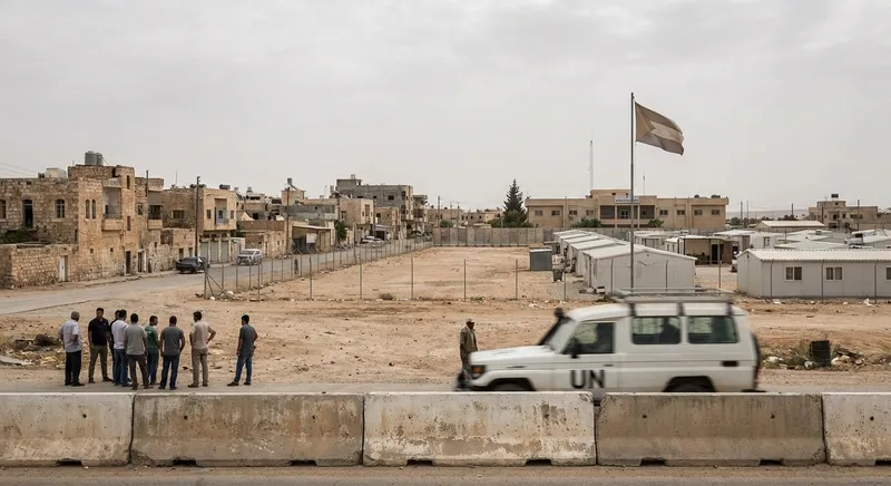 Slika je umetno generirana iz tem: konflikti, mednarodni odnosi, politika