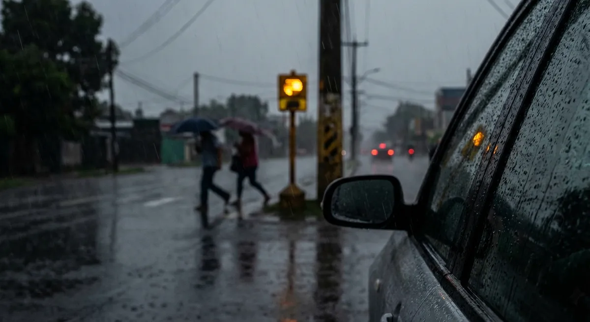 Slika je umetno generirana iz tem: padavine, neurja, meteorologija, nalivi, arso, vreme, opozorila, nevihte