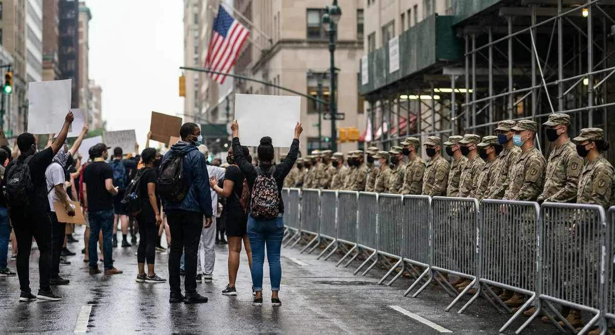 Donald Trump zagrozil z vojaškim posredovanjem v Iranu in odstopil od namestitve nacionalne garde v ZDA