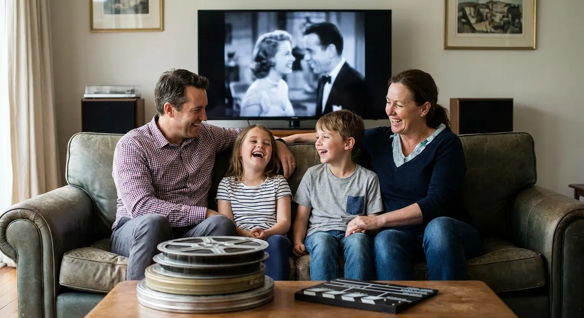 Slika je umetno generirana iz tem: filmi, igralci, družina, biografije, psihoza, zakoni, duševno zdravje, drama, kultura, televizija, napovedniki