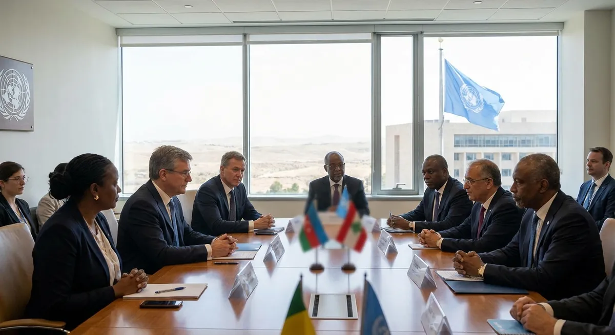 Katarski premier se je udeležil zasedanj v New Yorku in se srečal z več tujimi ministri