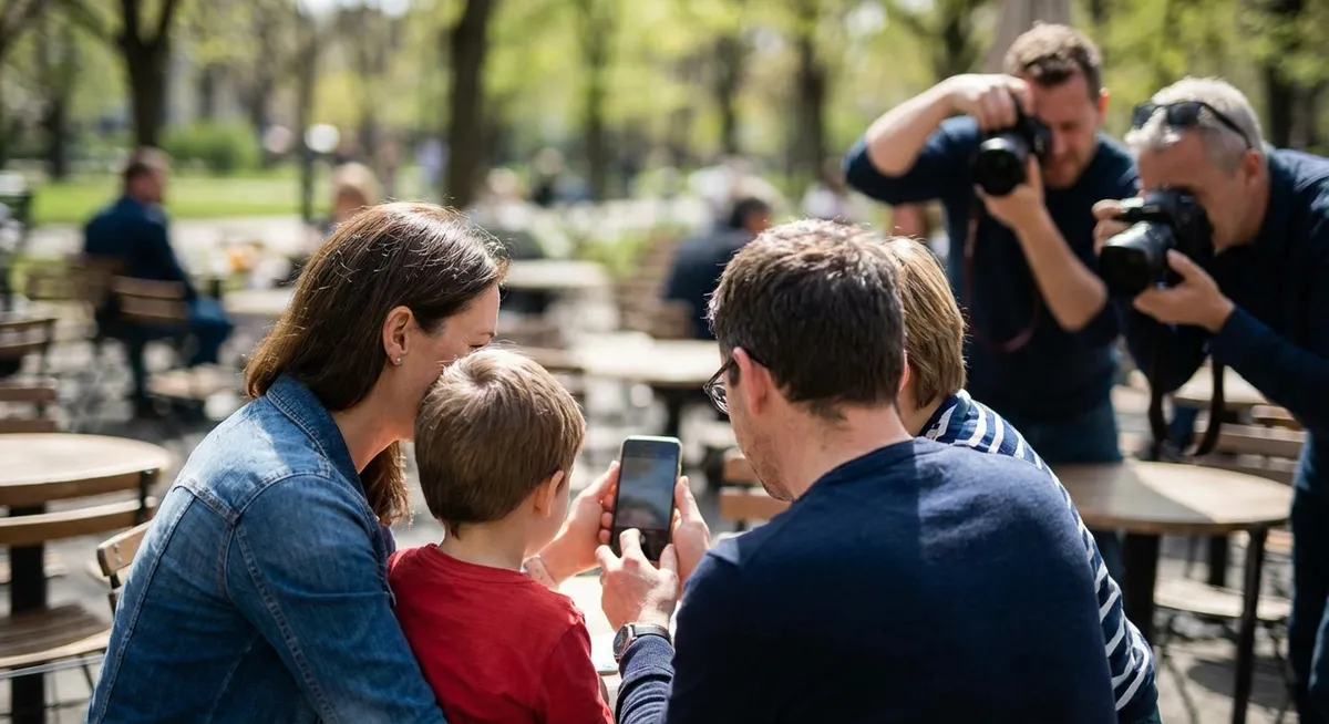 Slika je umetno generirana iz tem: družina, znane osebnosti, socialni mediji, ljubezen, kraljeva družina, svetovni dan deklet