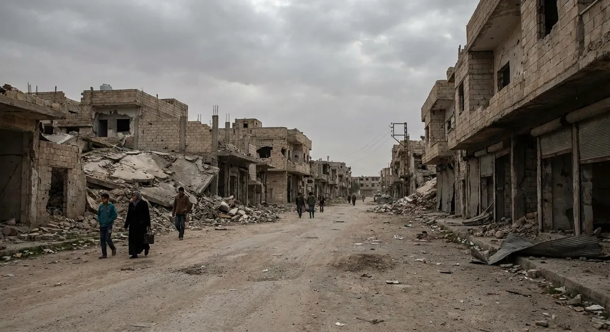 Slika je umetno generirana iz tem: spopadi, vojne, žrtve, palestinsko-izraelski konflikt, politično nasilje, vojska, napadi, mednarodni odnosi, premirje, politika, konflikti, zračni napadi, oboroženi spopadi