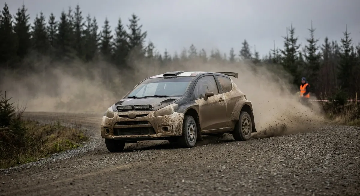 Slika je umetno generirana iz tem: šport, pravo, avtomobilizem