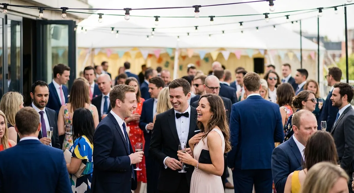 Slika je umetno generirana iz tem: moda, zabava, razmerja, poroke, ljubezen