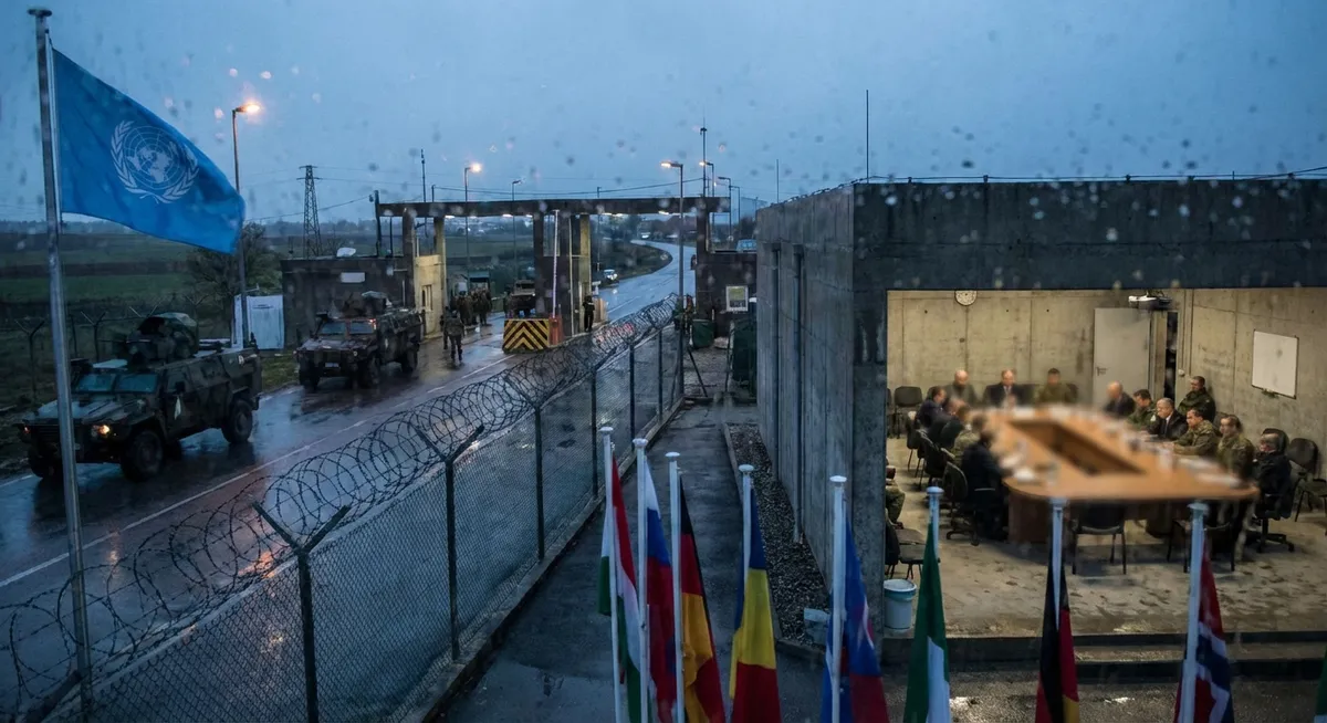 Slika je umetno generirana iz tem: bombardiranje, človekove pravice, izraelska vojaška operacija v gazi, premirje, propagandna vojna, pogajanja o izpustitvi talcev, pogajanja, talci, mednarodni odnosi, raketni napadi, izraelska ofenziva, politika, konflikti, vojaške operacije, palestinsko-izraelski konflikt