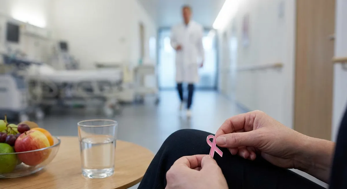 Slika je umetno generirana iz tem: zdravje, simptomi, preventiva, rak