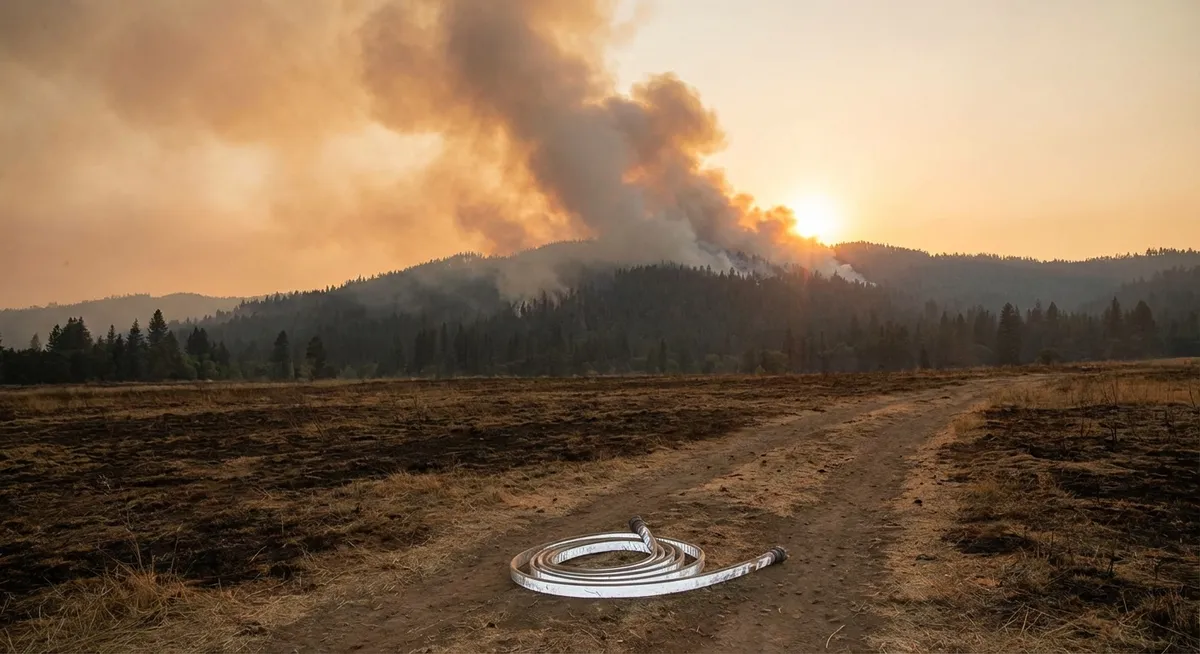 Slika je umetno generirana iz tem: požari, nesreče, živalski vrtovi