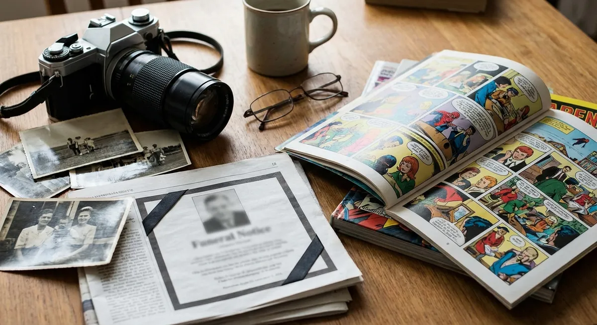 V Jordaniji in Italiji objavili osmrtnice ter dnevne novice v stripu