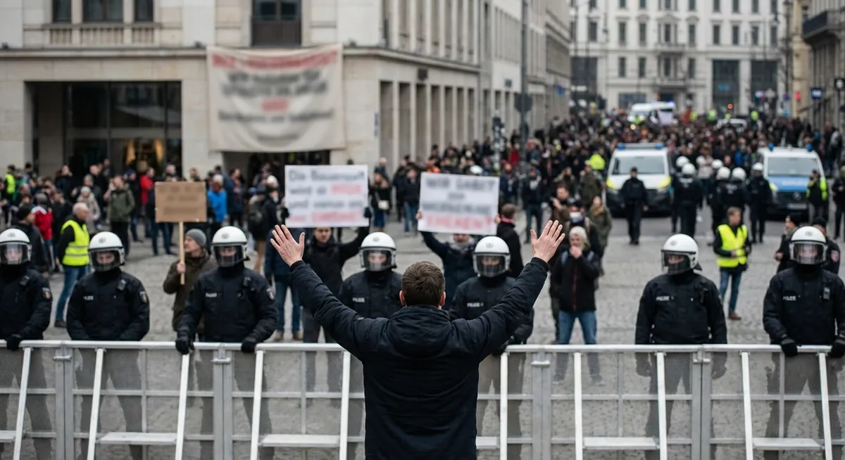 V Offenbachu ob zasegu psa posredovale posebne enote policije