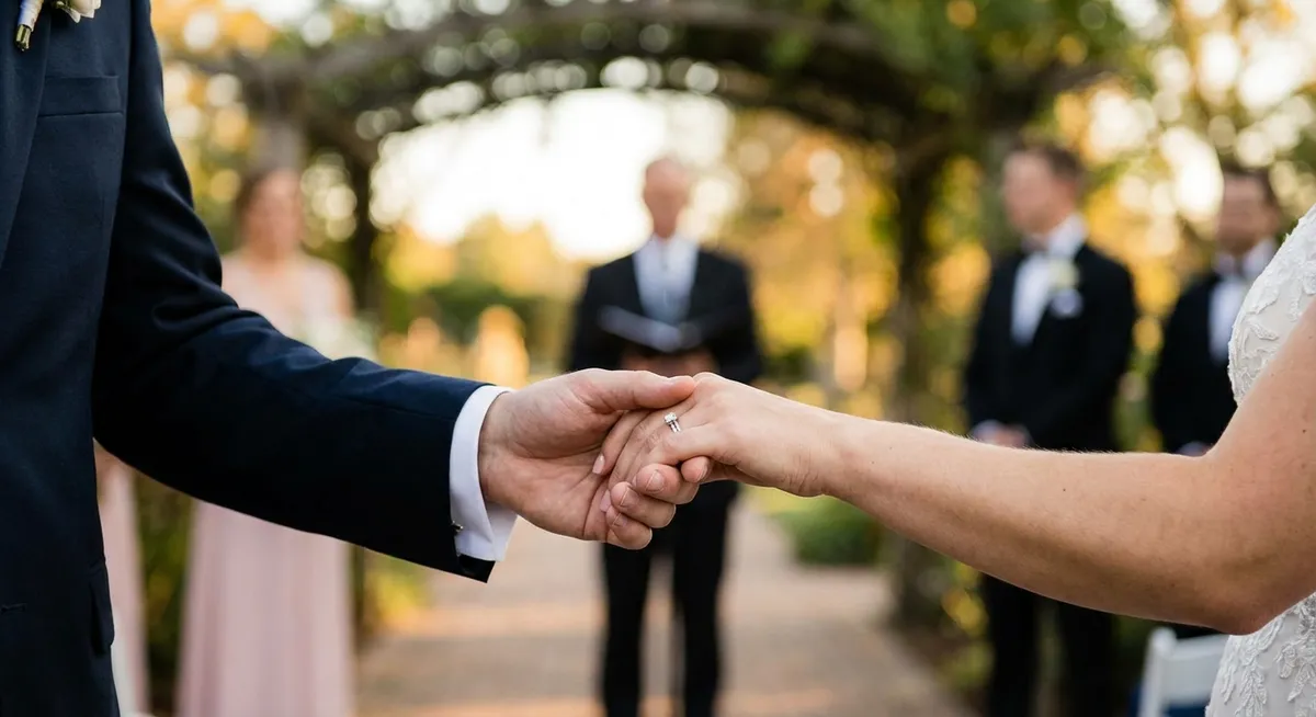 Slika je umetno generirana iz tem: slavne osebnosti, zaroka, poroke, zabava, odnosi, romance, zaročni načrti