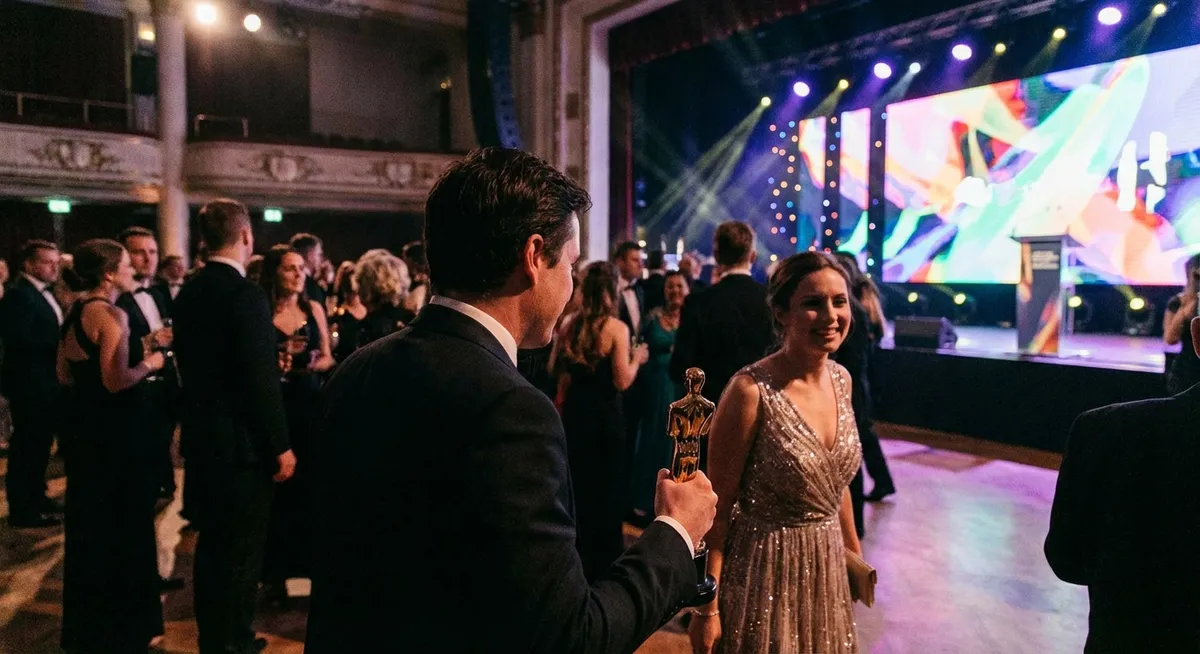 Slika je umetno generirana iz tem: moda, zabava, filmi